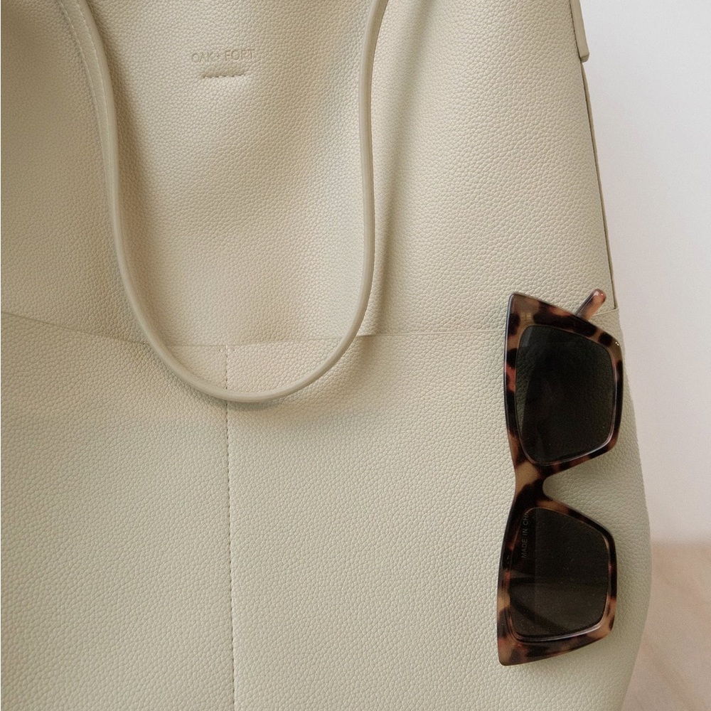 OAK + FORT city tote bag (oatmeal)